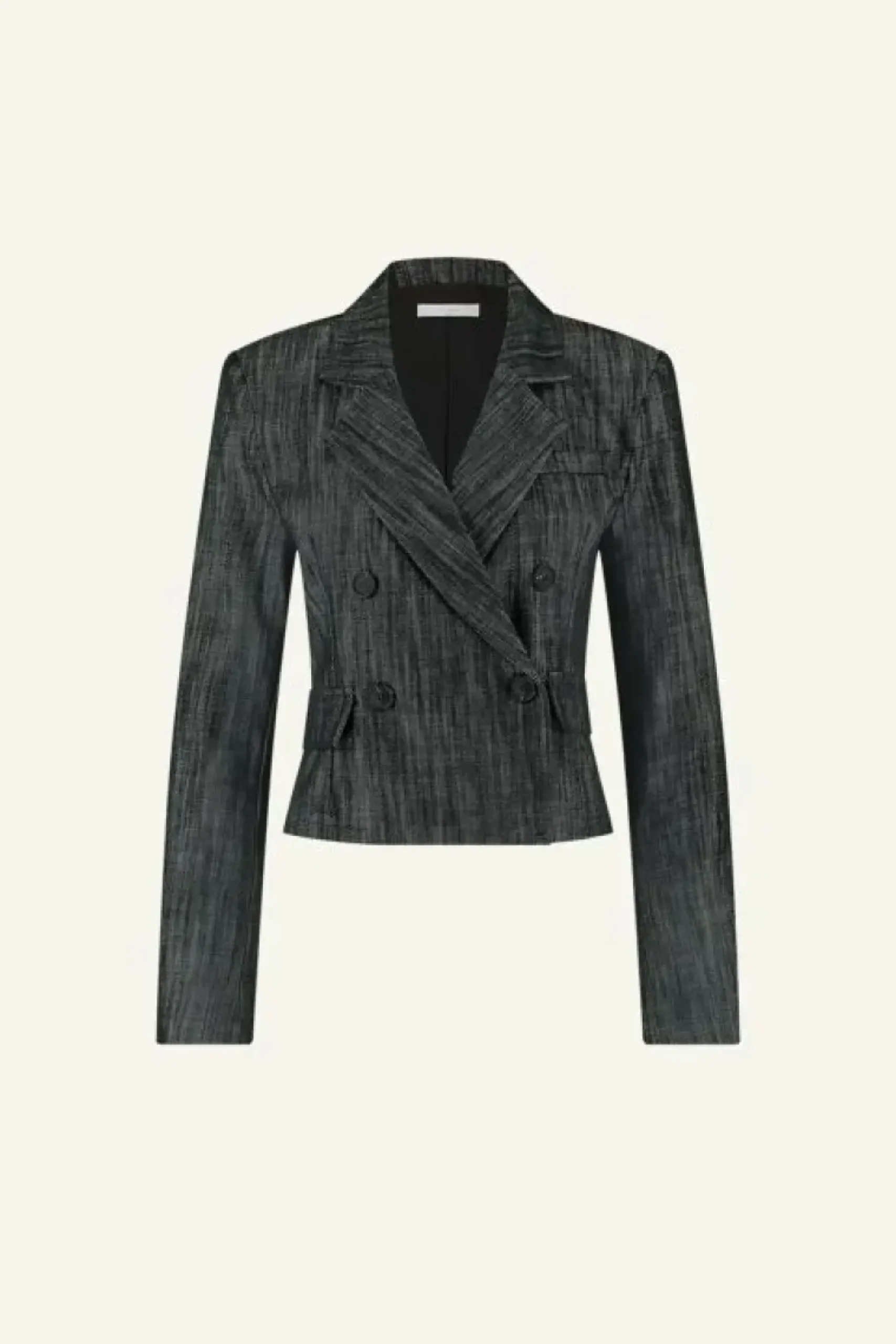 Jassen*By bar adina twill blazer | jet black