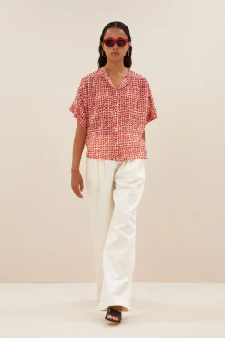 Blouses*By bar alex love blouse | love print