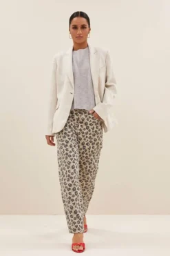 Jassen*By bar alice linen jacket | linen