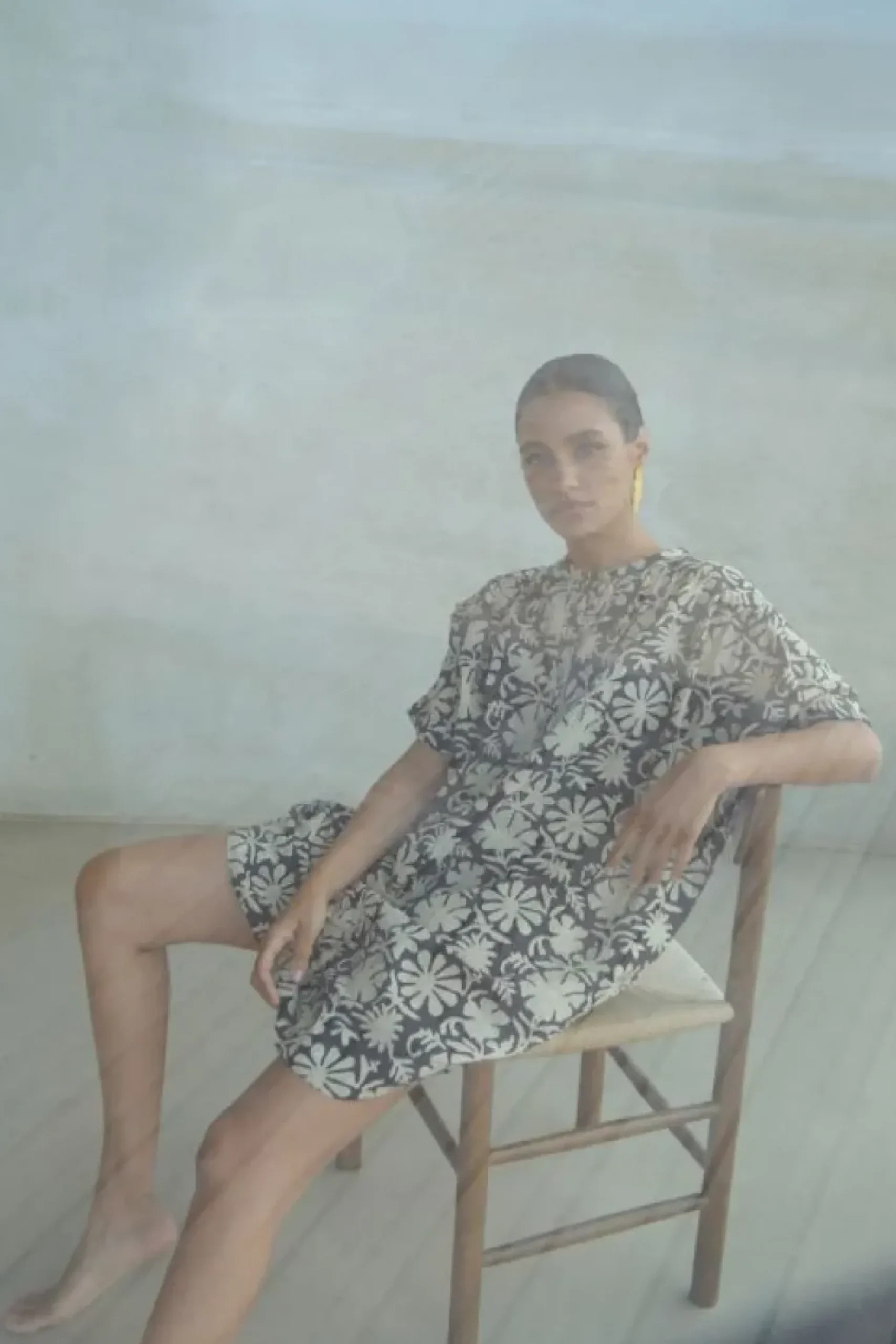 Jurken*By bar amber veda dress | veda print