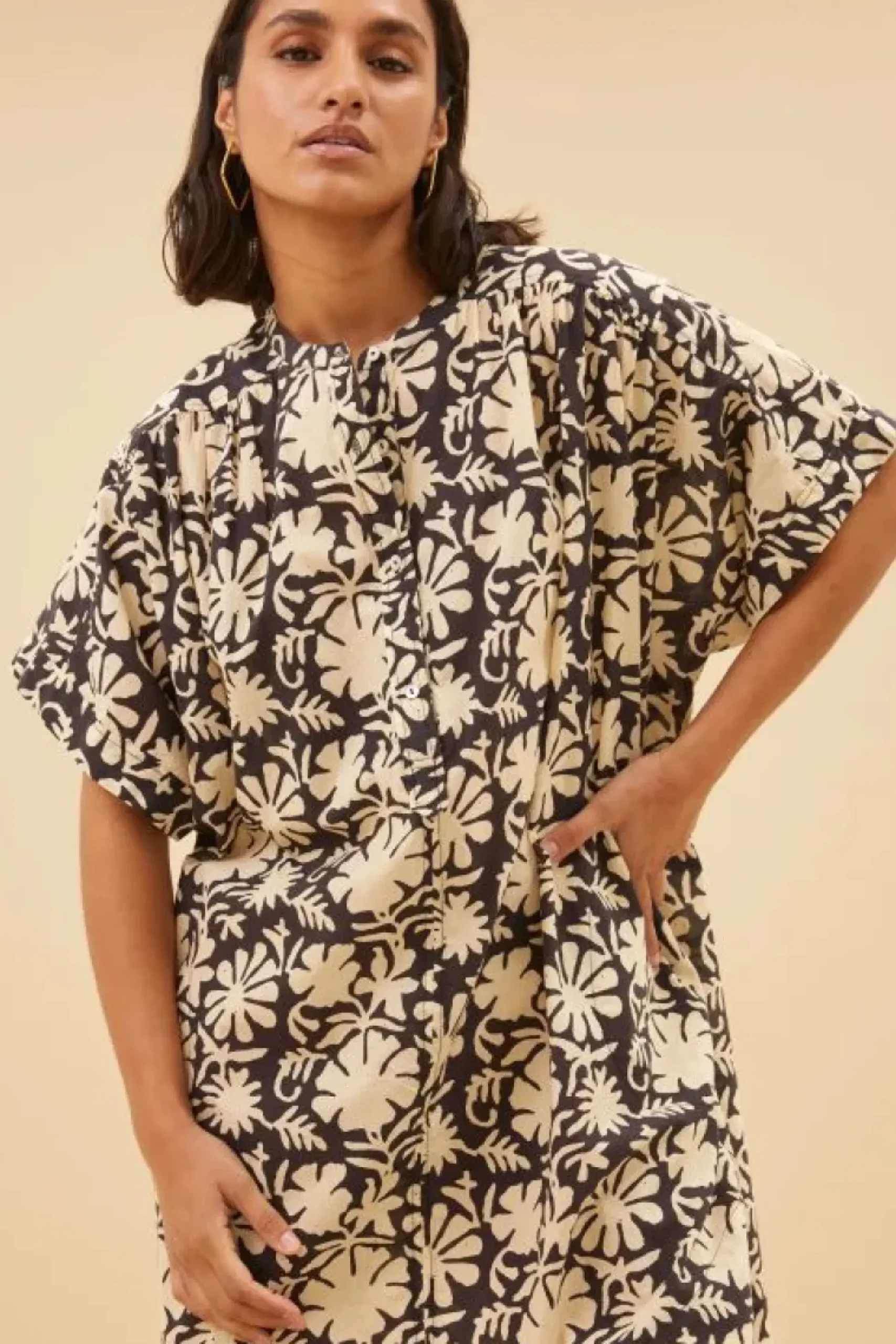 Jurken*By bar amber veda dress | veda print