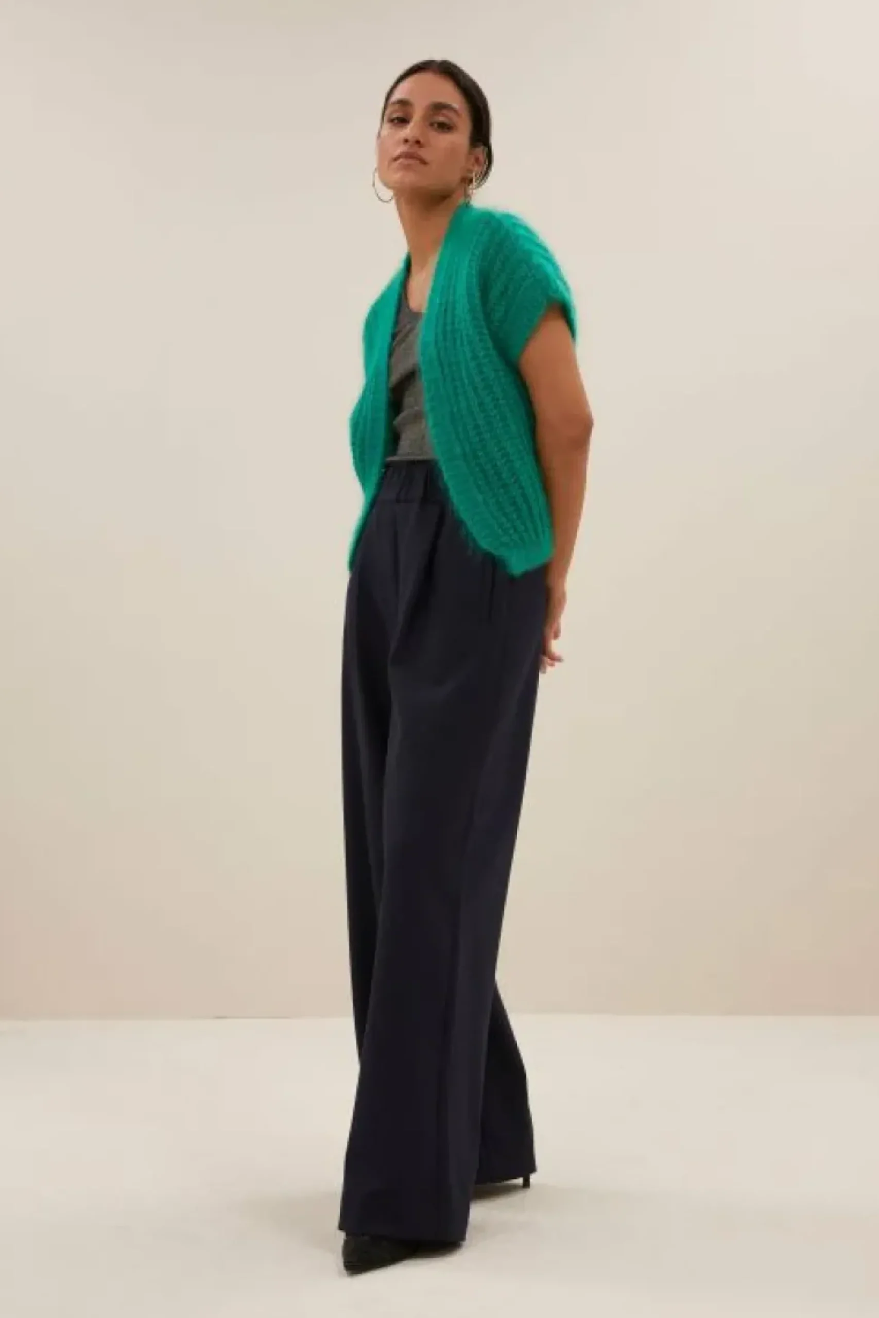 Vesten*By bar anna cardigan | bright green