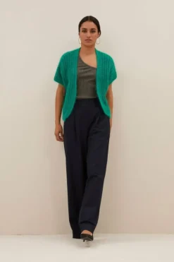 Vesten*By bar anna cardigan | bright green