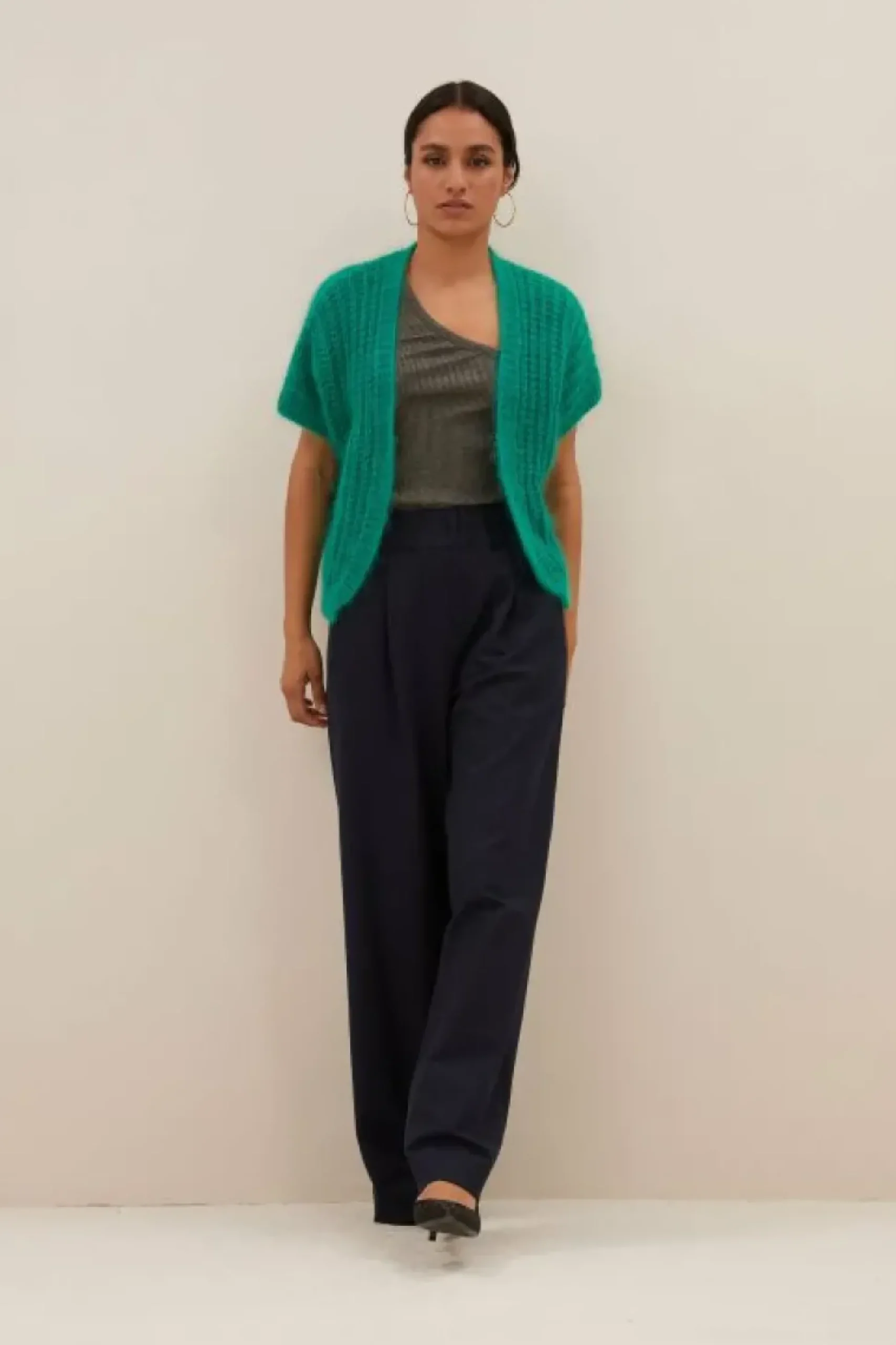 Vesten*By bar anna cardigan | bright green