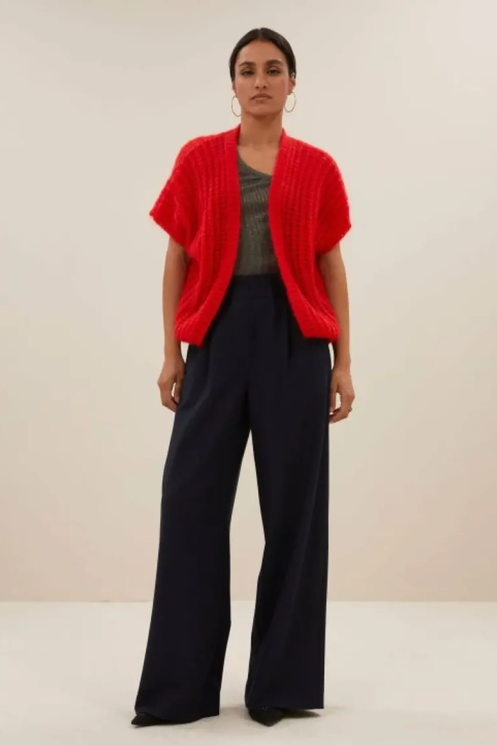 Vesten*By bar anna cardigan | lipstick