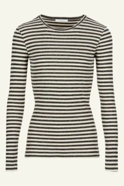 Tops & Shirts*By bar basic ls stripe top | chalk