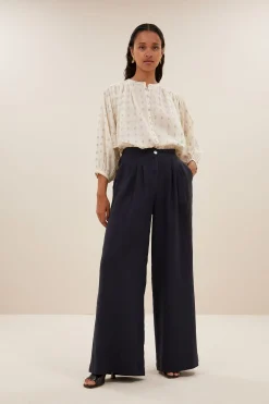 Blouses*By bar becky dali blouse | dali blue