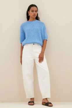 Jeans|Broeken*By bar begum white pants | white