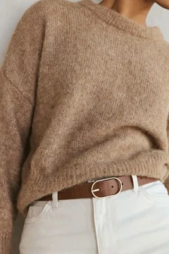 Riemen*By bar bella belt | cognac