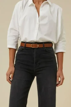 Riemen*By bar bella belt | cognac