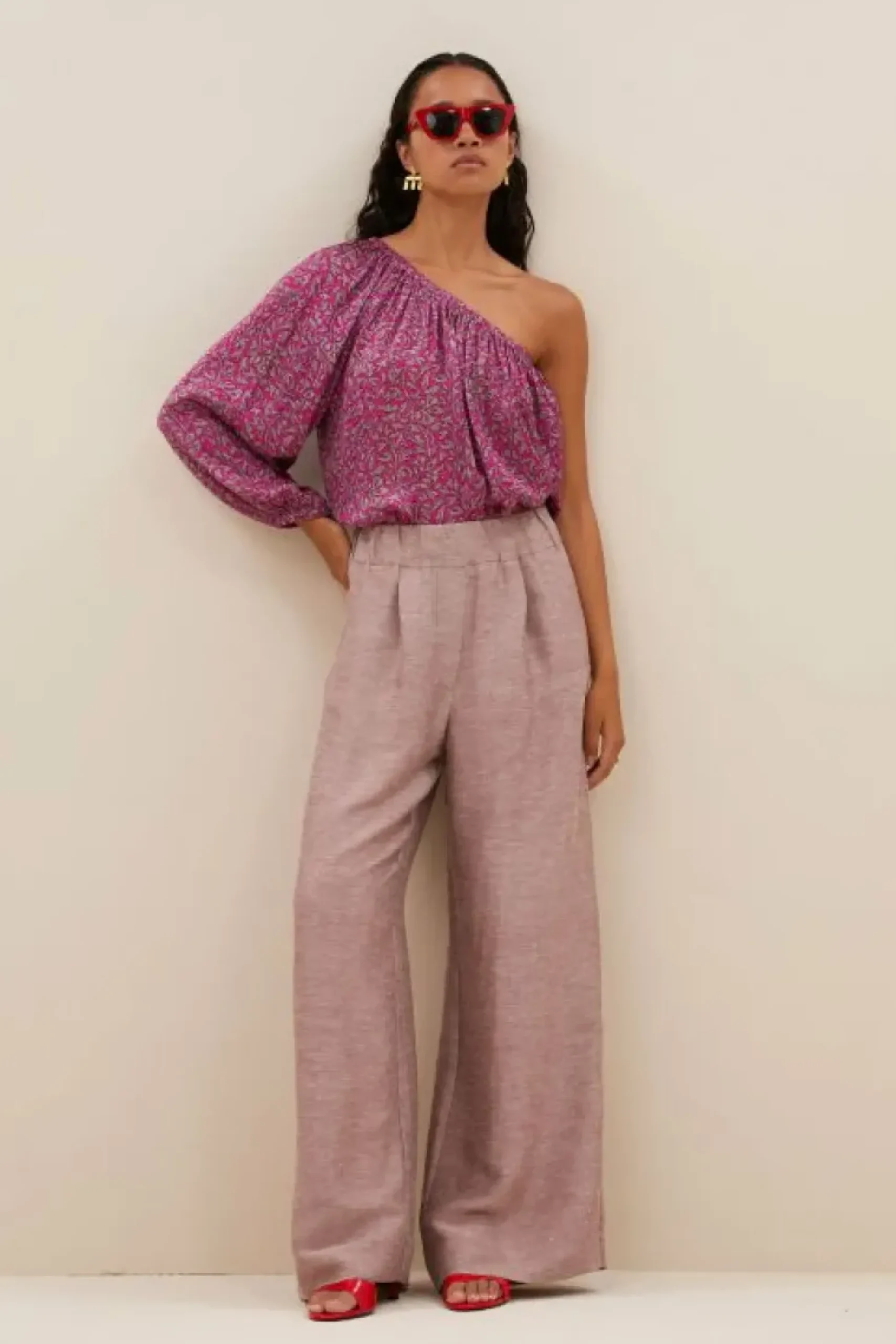 Broeken*By bar benji gloss pants | mellow rose