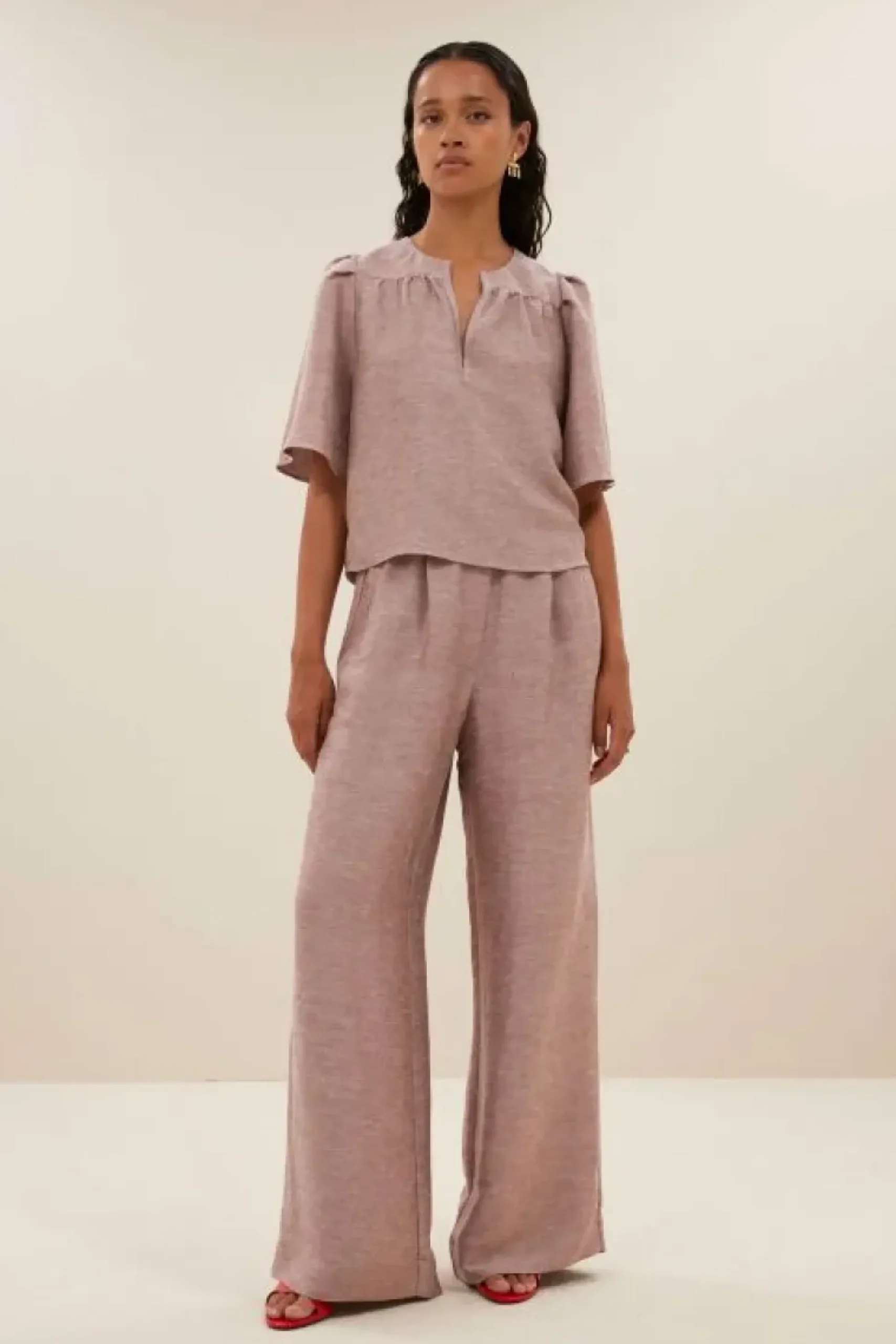 Broeken*By bar benji gloss pants | mellow rose