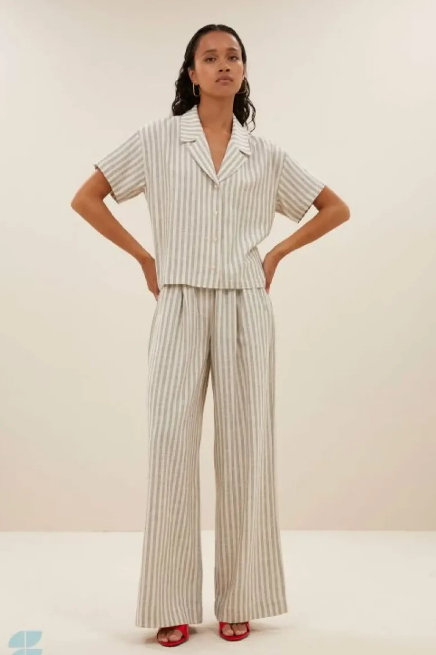 Broeken*By bar benji marine pants | marine stripe