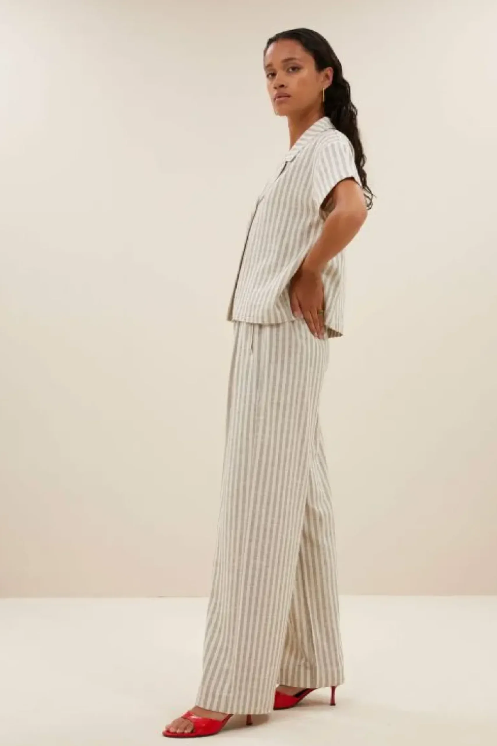 Broeken*By bar benji marine pants | marine stripe
