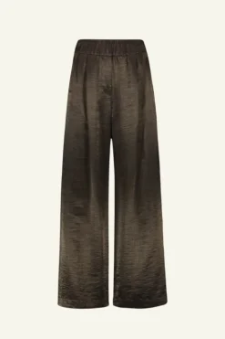 Broeken*By bar benji metallic pants | bronze