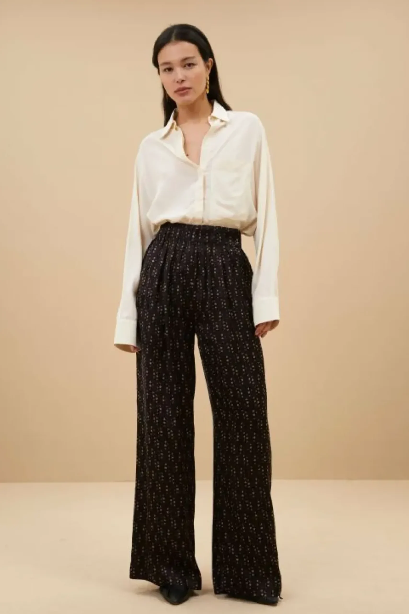 Broeken*By bar benji paisley pants | paisley dots
