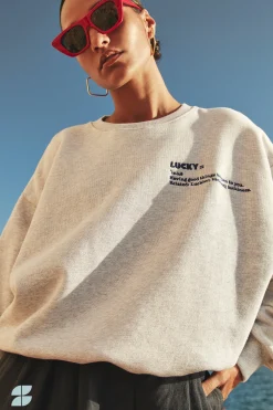 Sweaters|Truien*By bar bibi heavy sweater | light grey melee