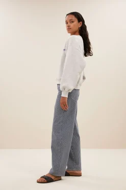 Sweaters|Truien*By bar bibi heavy sweater | light grey melee
