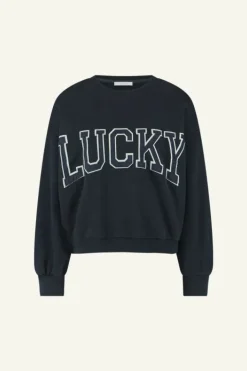 Sweaters|Truien*By bar bibi patchwork sweater | midnight