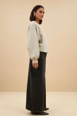 Sweaters|Truien*By bar bibi sparkle sweater | gold