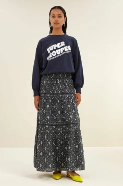 Sweaters|Truien*By bar bibi super sweater | uniform blue