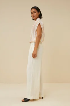 Blouses*By bar bieke gloss stripe blouse | pastel gloss stripe