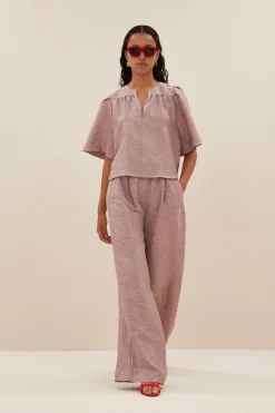 Blouses*By bar blake gloss blouse | mellow rose