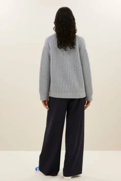 Vesten*By bar bobbi cardigan | steel blue