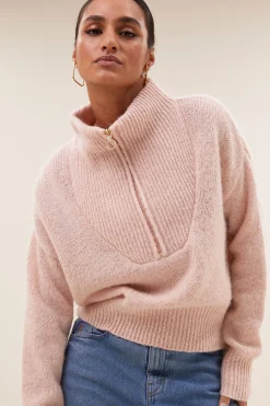 Truien*By bar boxy beau pullover | light pink