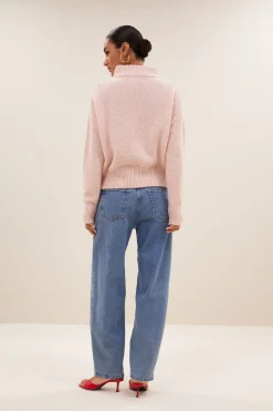 Truien*By bar boxy beau pullover | light pink