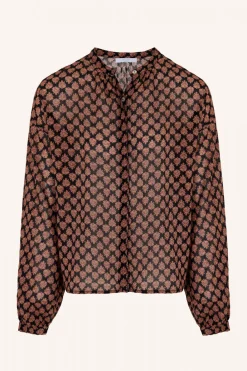 Blouses*By bar cecile leaf blouse | leaf print