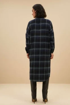 Jurken*By bar check dress | dark green