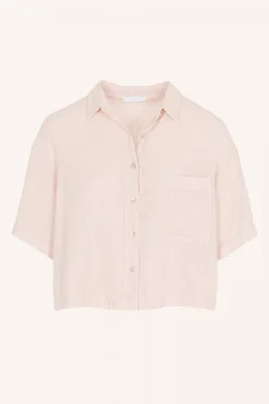 Blouses*By bar cris linen blouse | cipria pink