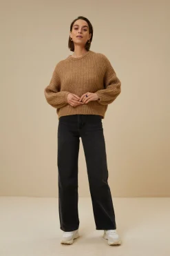 Truien*By bar desi pullover | camel