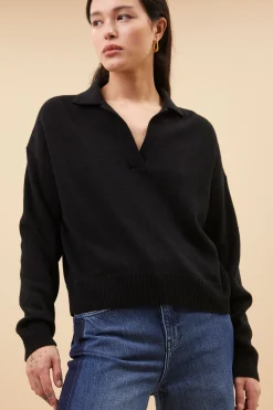 Truien*By bar dex pullover | black