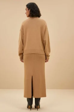 Rokken*By bar dex skirt | camel