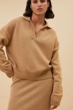 Rokken*By bar dex skirt | camel