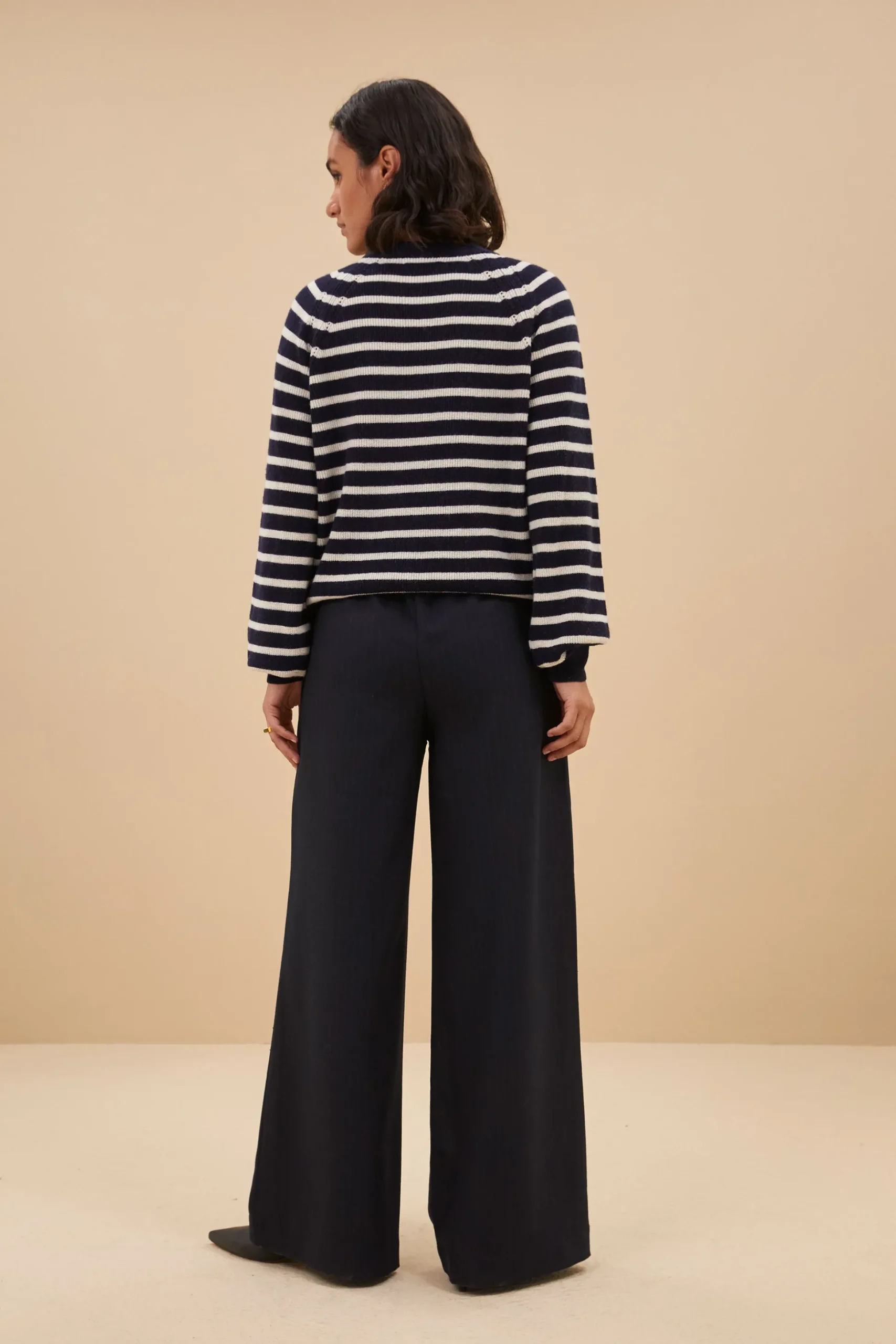 Truien*By bar duccio stripe pullover | midnight