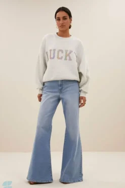 Jeans|Broeken*By bar femme denim pants | light denim