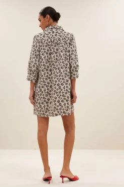 Jurken*By bar flynth cheetah dress | cheetah print