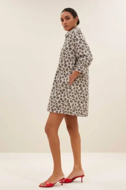 Jurken*By bar flynth cheetah dress | cheetah print