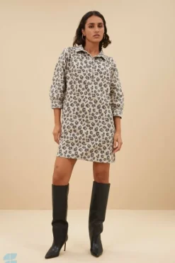Jurken*By bar flynth cheetah dress | cheetah print