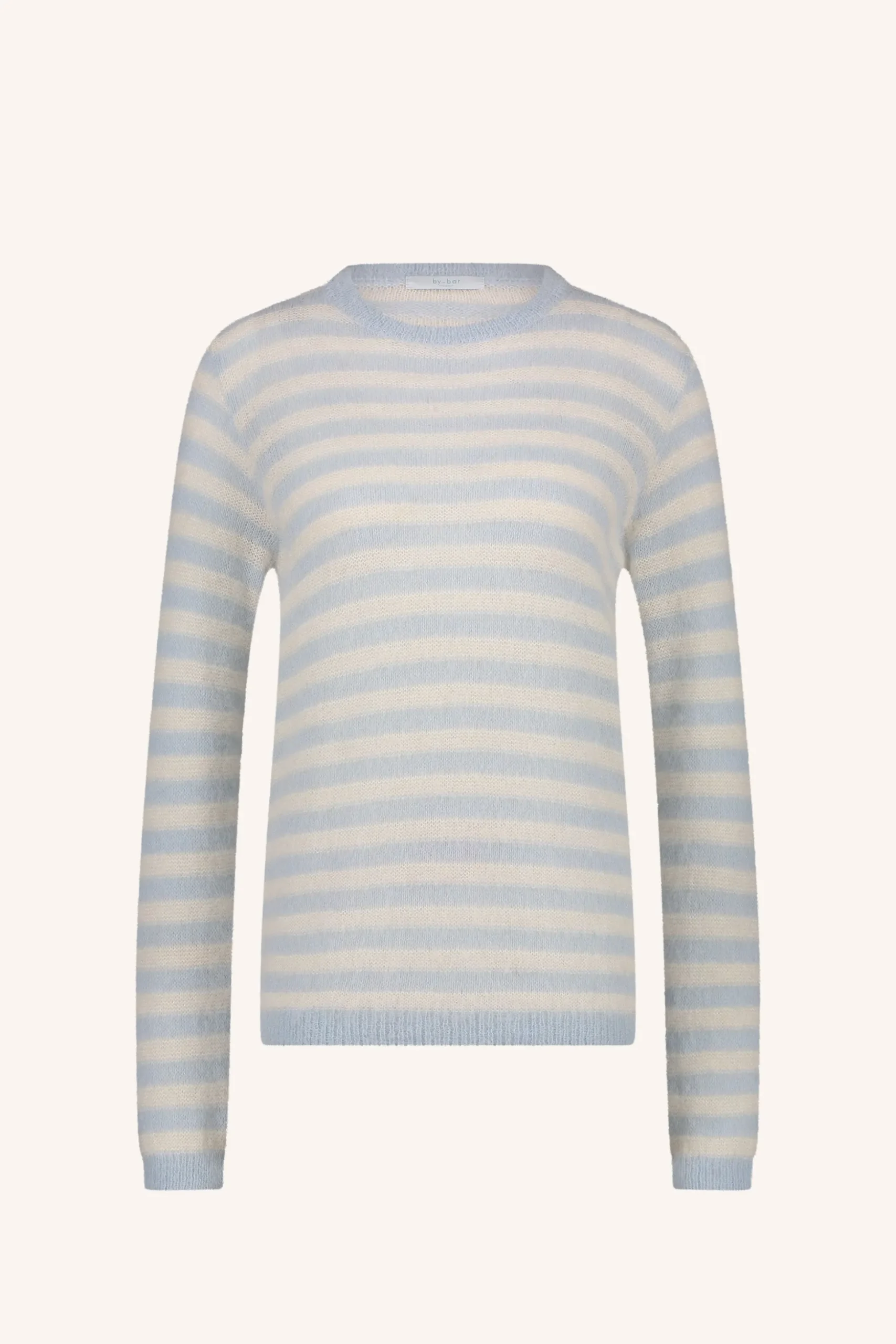 Truien*By bar gwen thin stripe pullover | blue thin stripe