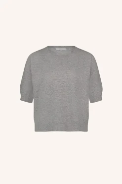 Truien*By bar holly ss pullover | grey melee