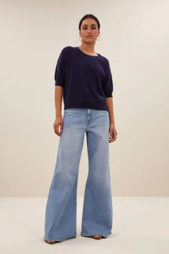 Truien*By bar holly ss pullover | midnight