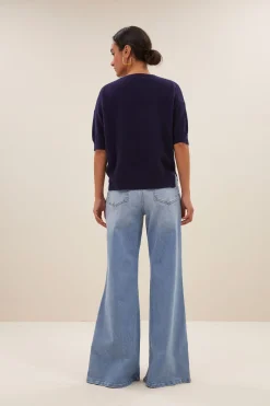 Truien*By bar holly ss pullover | midnight