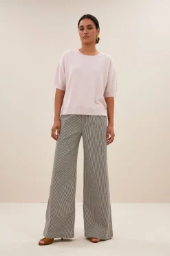 Truien*By bar holly ss pullover | oyster