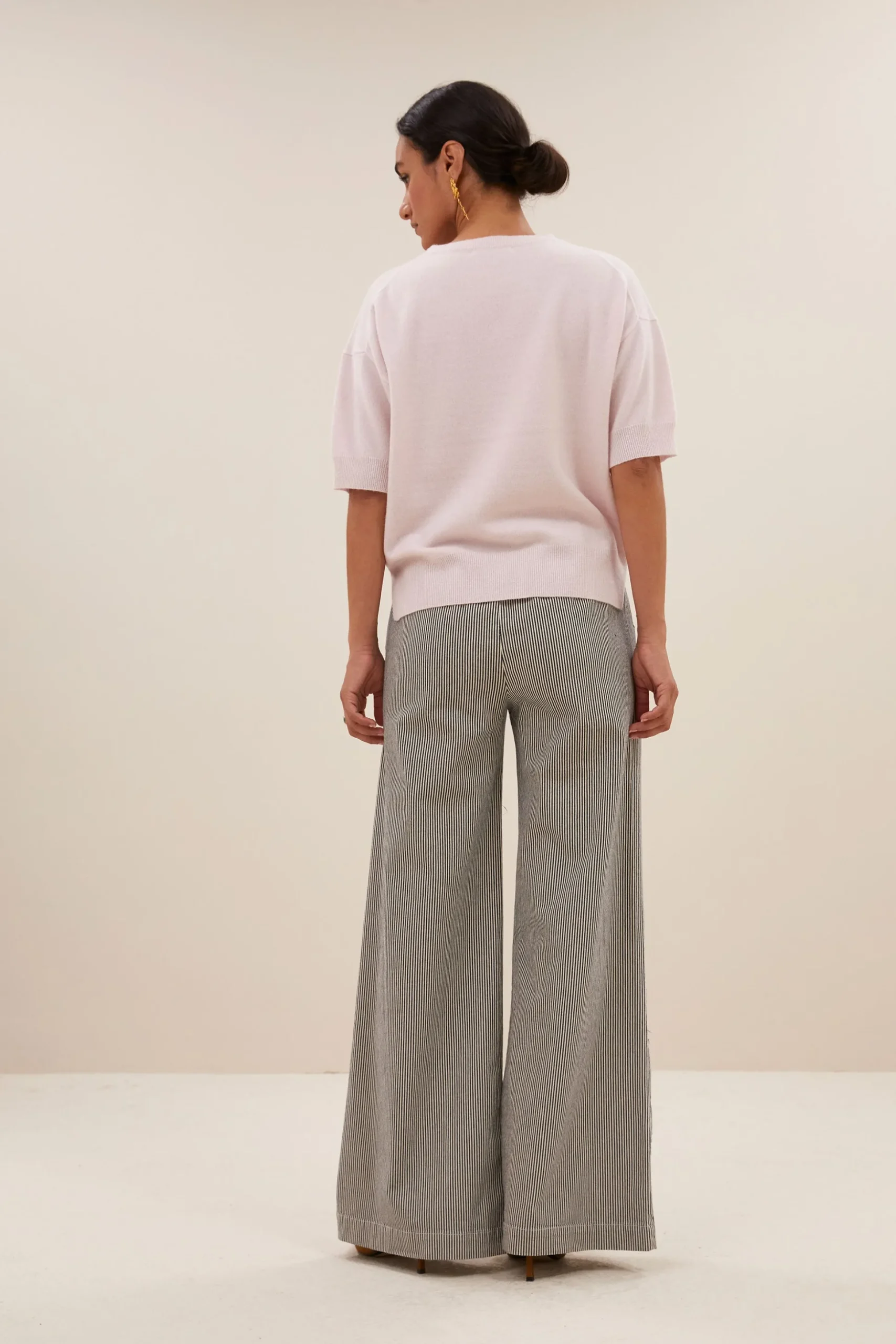 Truien*By bar holly ss pullover | oyster