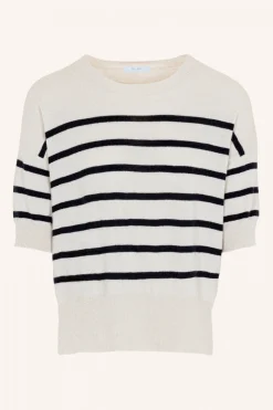 Truien*By bar holly stripe pullover | midnight
