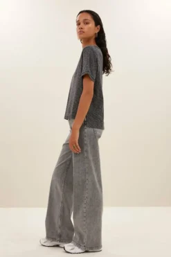 Tops & Shirts*By bar hope thin stripe top | jet black